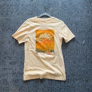 Orange Nike Tee